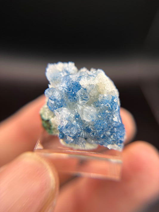 Shattuckite in Quartz, Kunene Region, Namibia