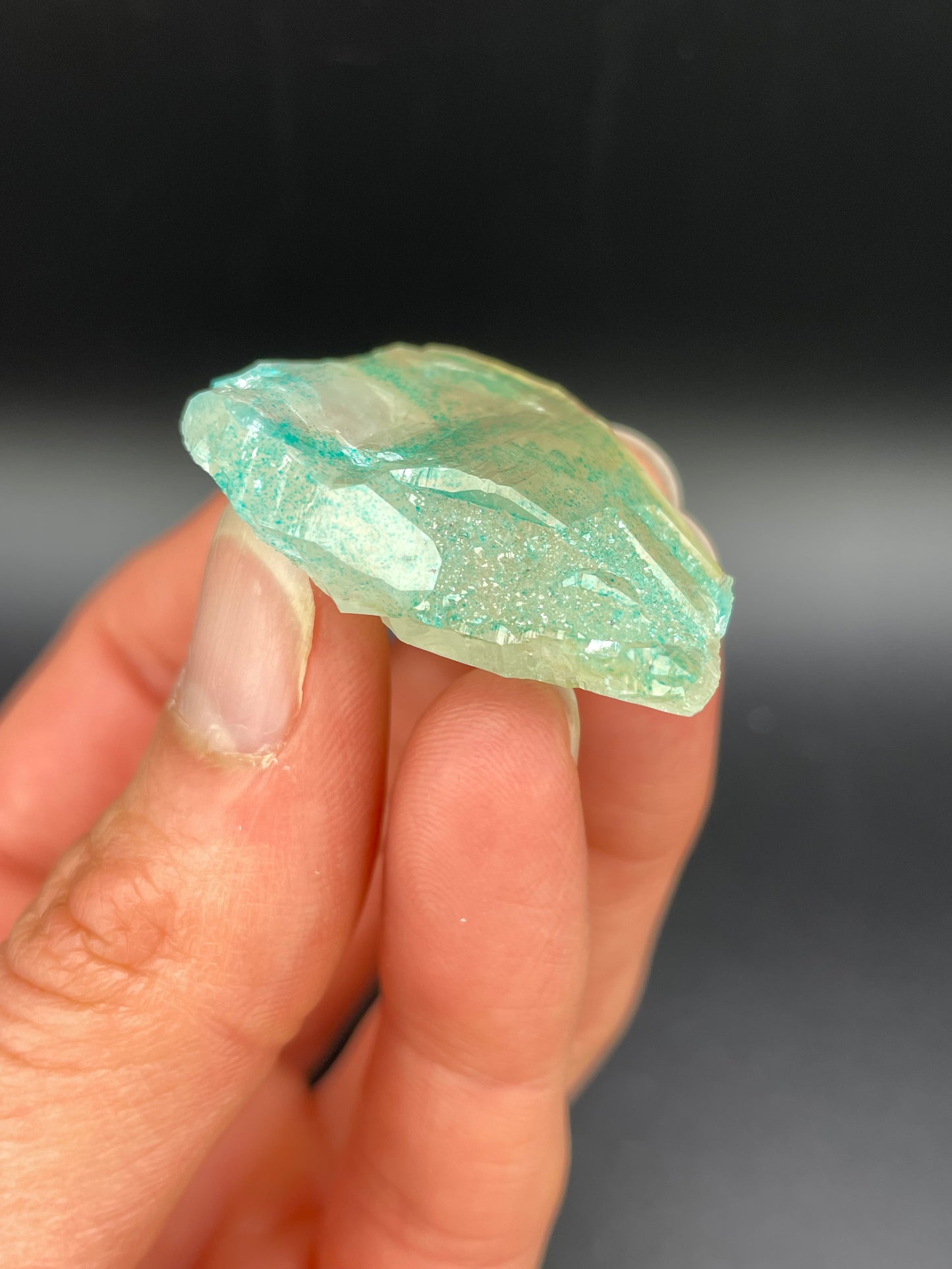Dioptase and Quartz, Kunene Region, Namibia