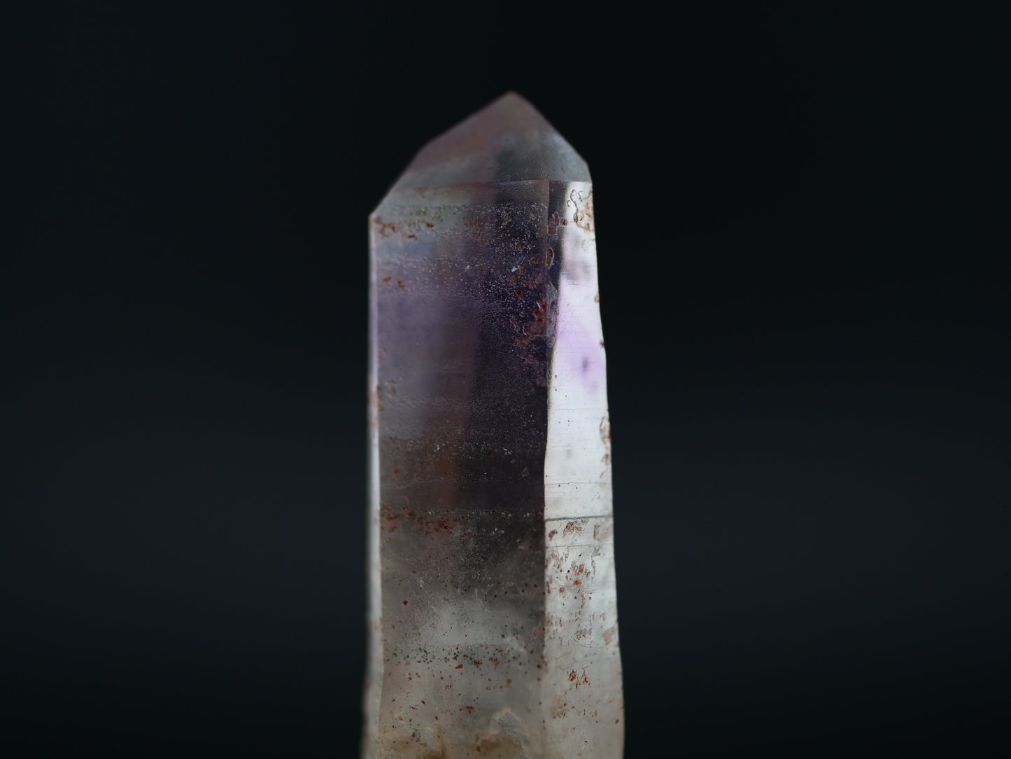 Amethyst with Hematite, Denny Mountain, King Co., Washington, US