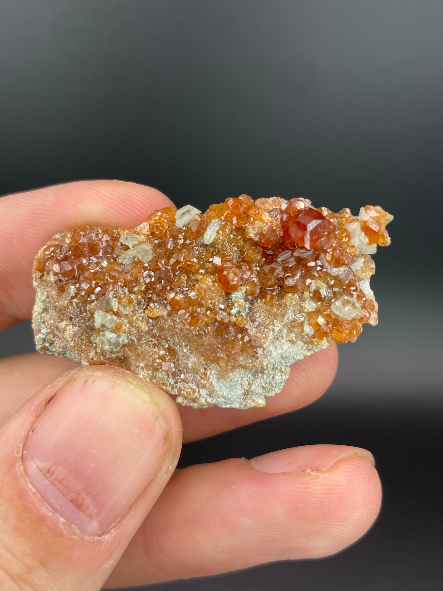 Hessonite Garnet, Valle d'Aosta, Italy