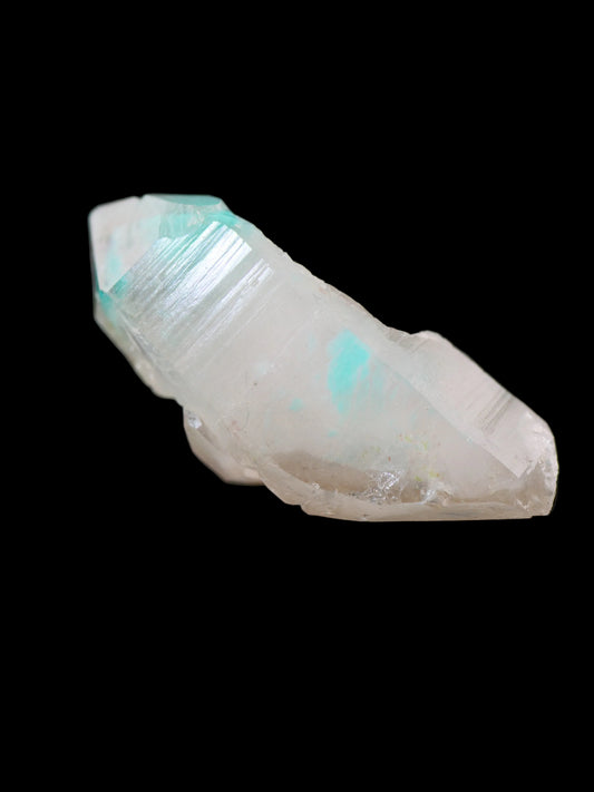 Ajoite in Quartz, Messina Mine, Messina, Vhembe District, Limpopo Province, South Africa