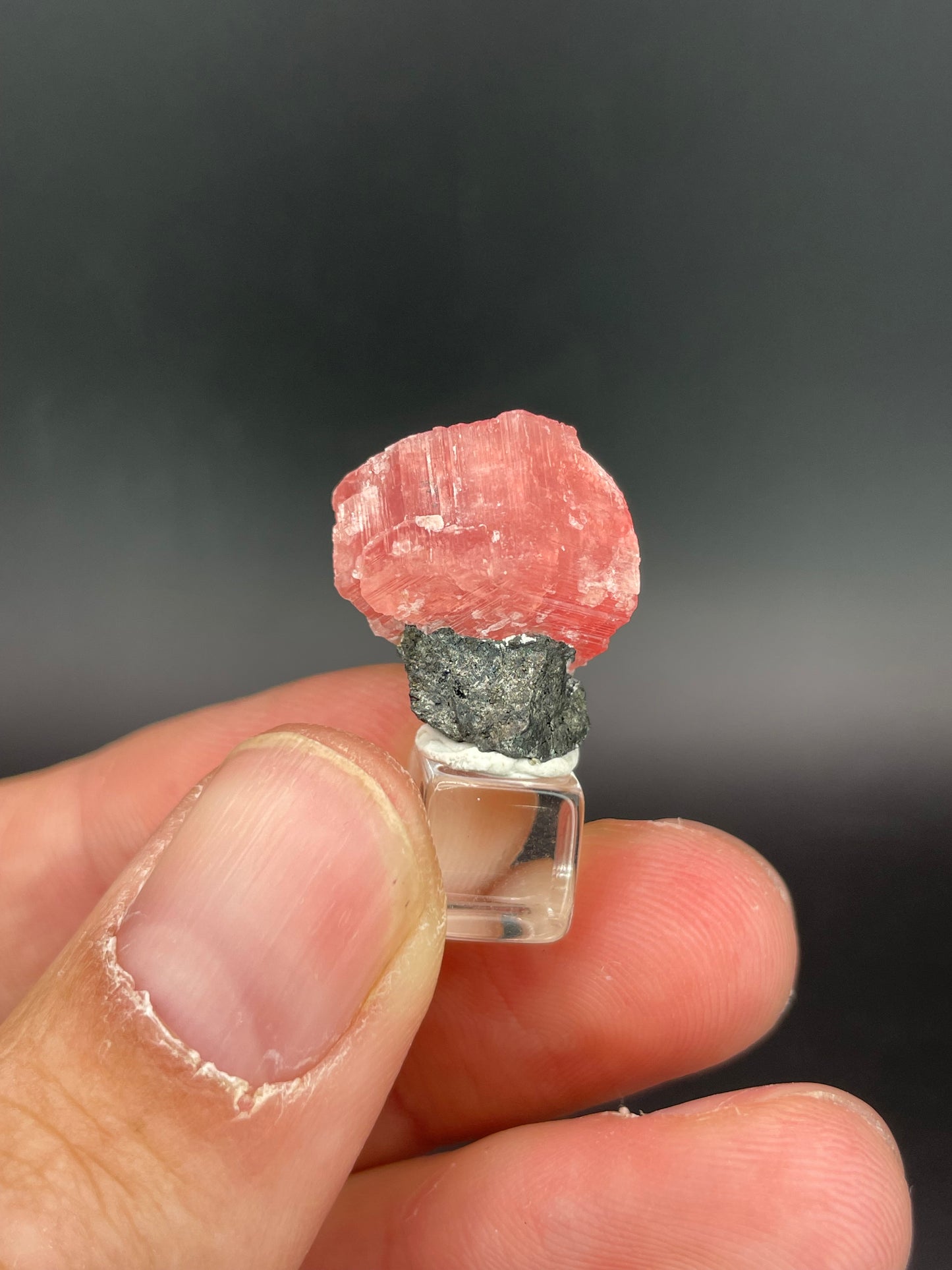 Rhodochrosite, Detroit City Mine, Park County, Colorado