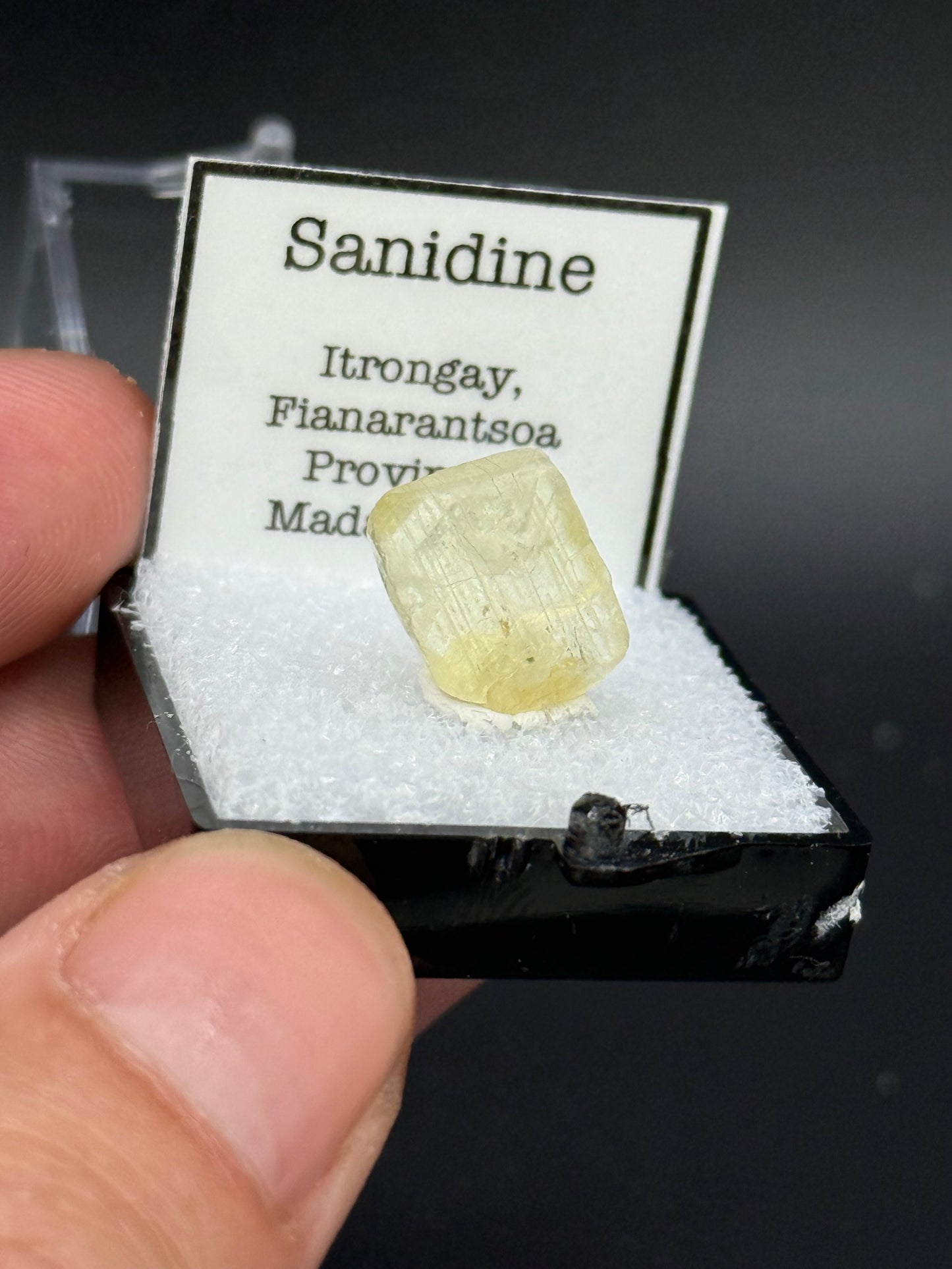 Sanidine, Itrongay, Fianarantsoa Province, Madagascar