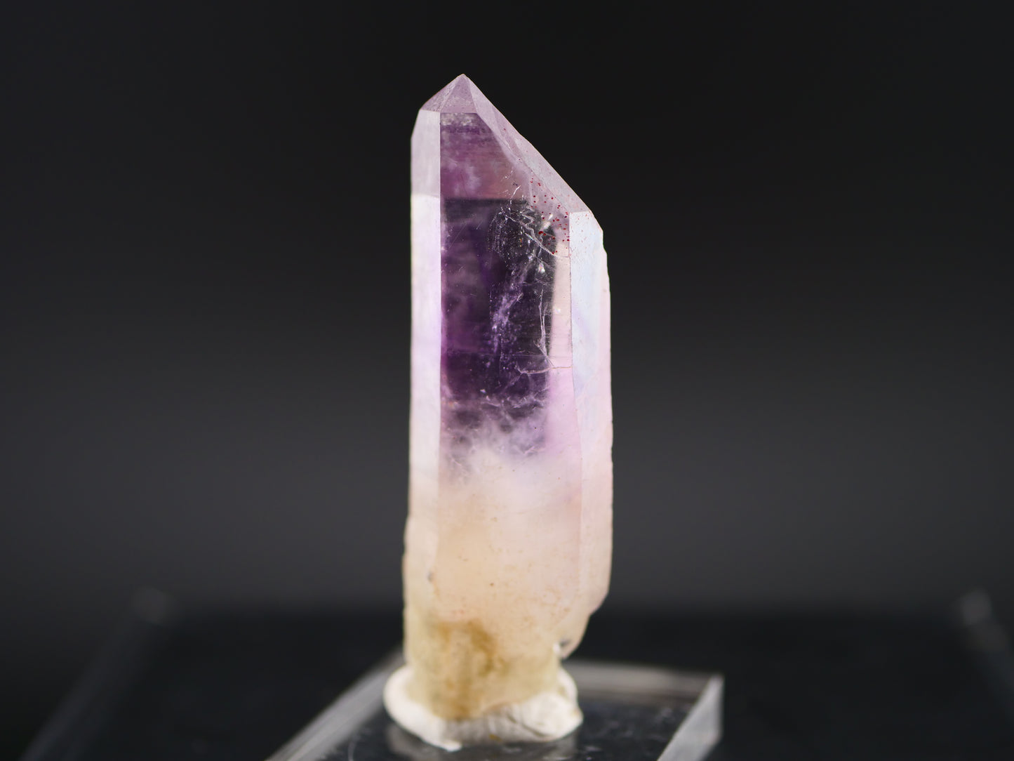 Amethyst Scepter with Hematite, Denny Mountain, King Co., Washington, US