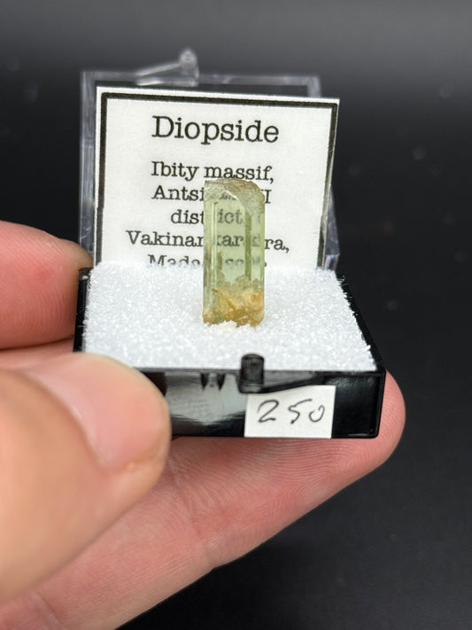 Diopside, Ibity Massif, Antsirabe II district, Vakinankaratra, Madagascar