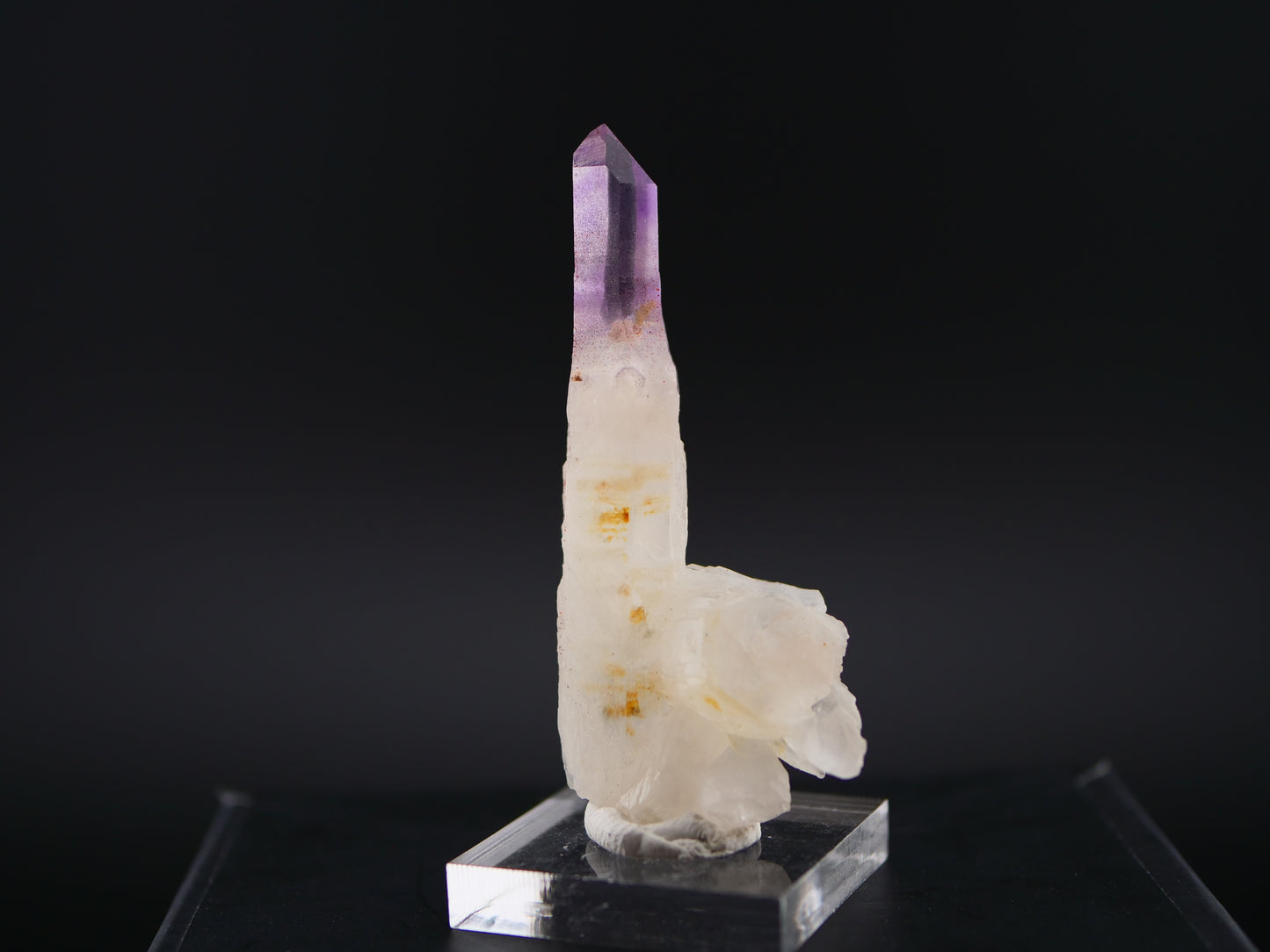 Amethyst with Hematite, Denny Mountain, King Co., Washington, US