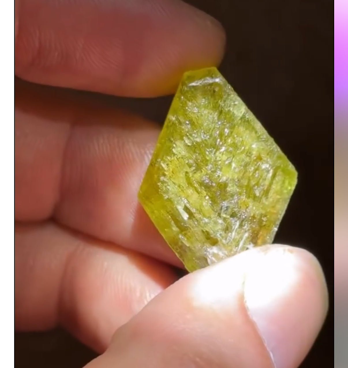 Chrysoberyl Madagascar