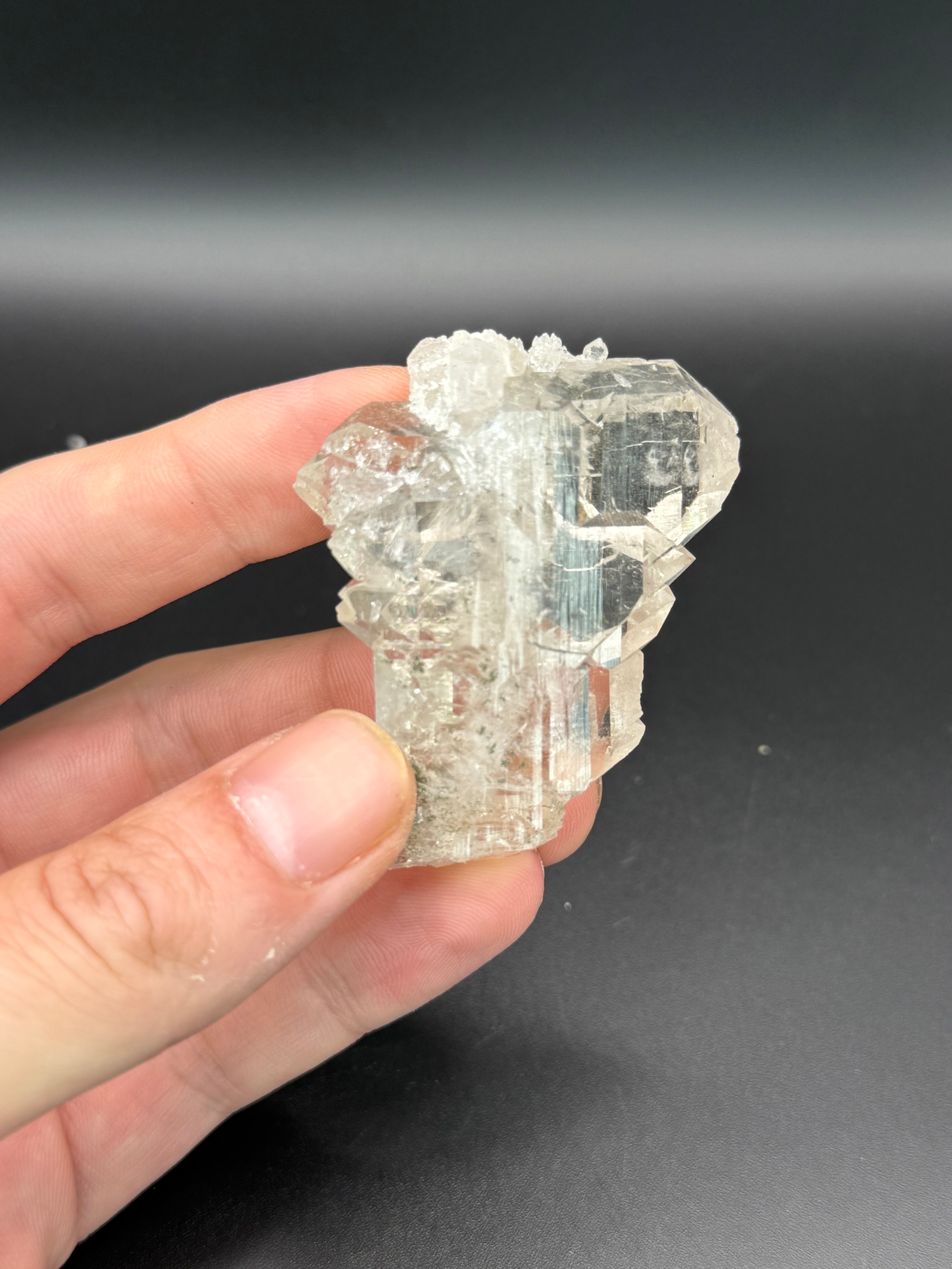 Faden Quartz, Val Cavrein, Disentis, Grisons, Switzerland