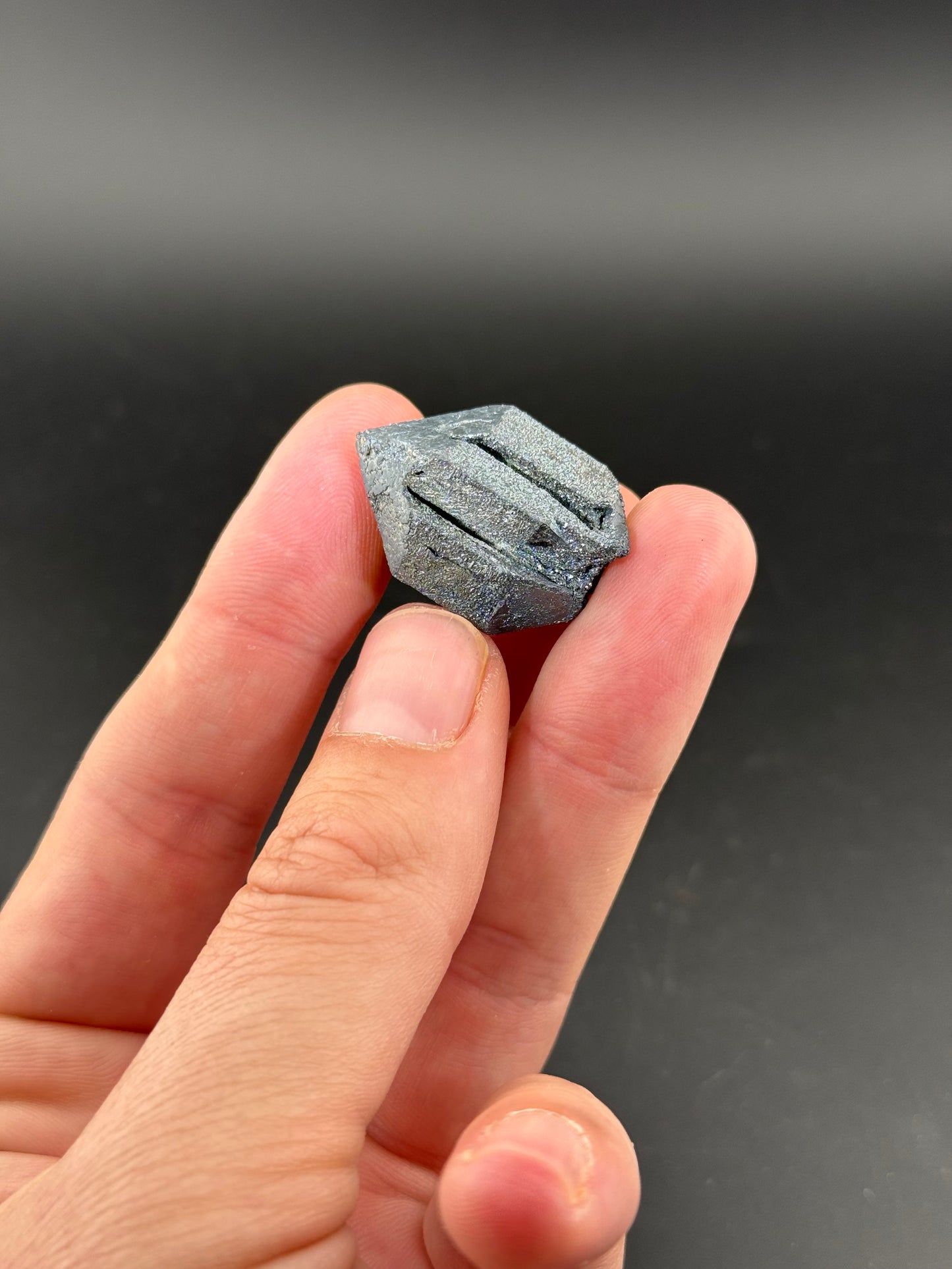 Hematite pseudomorph after Magnetite , Payún Matrú Volcano, Agua Escondida Dist., Malargüe Dept., Mendoza Prov., Argentina