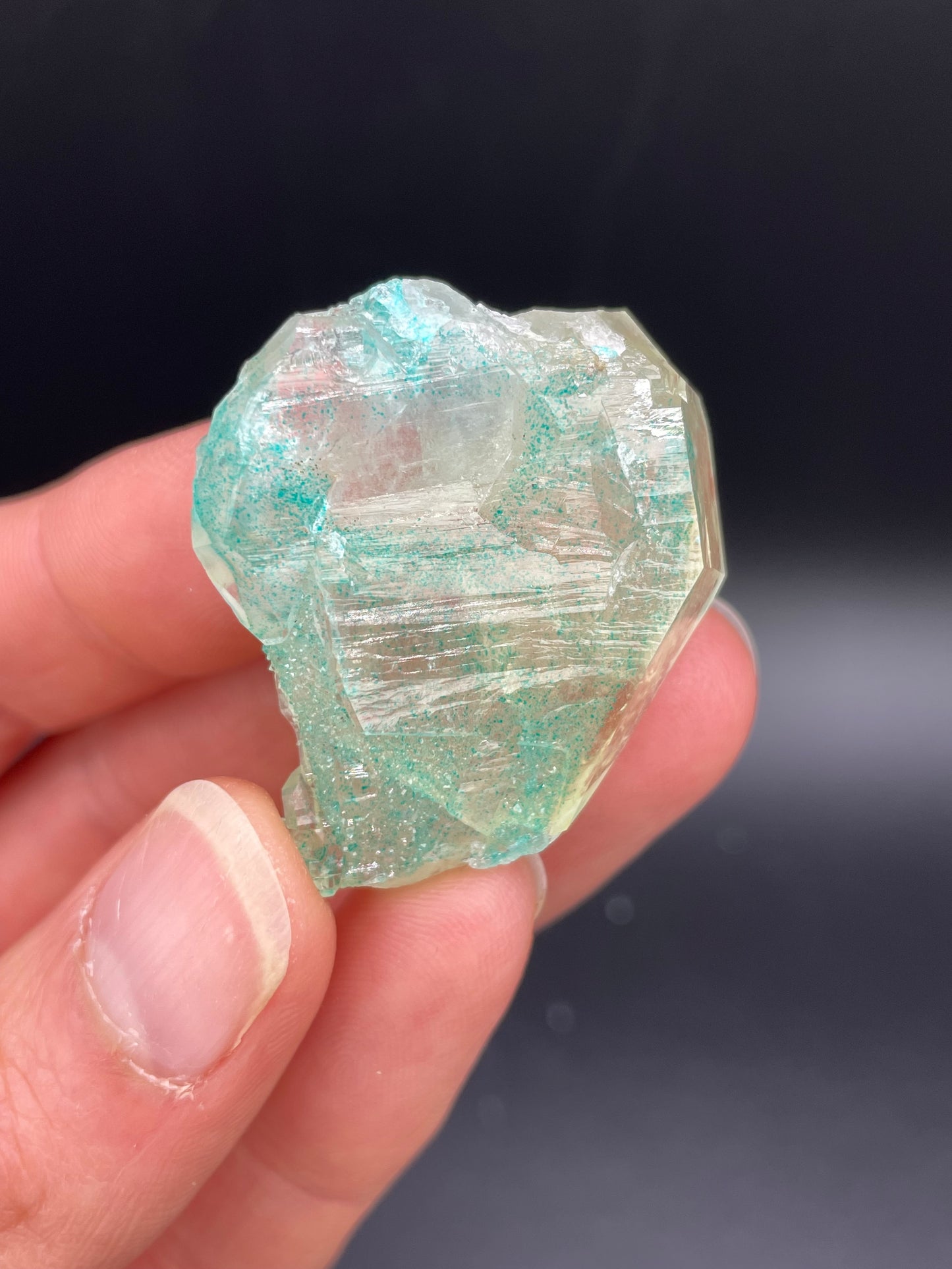 Dioptase and Quartz, Kunene Region, Namibia