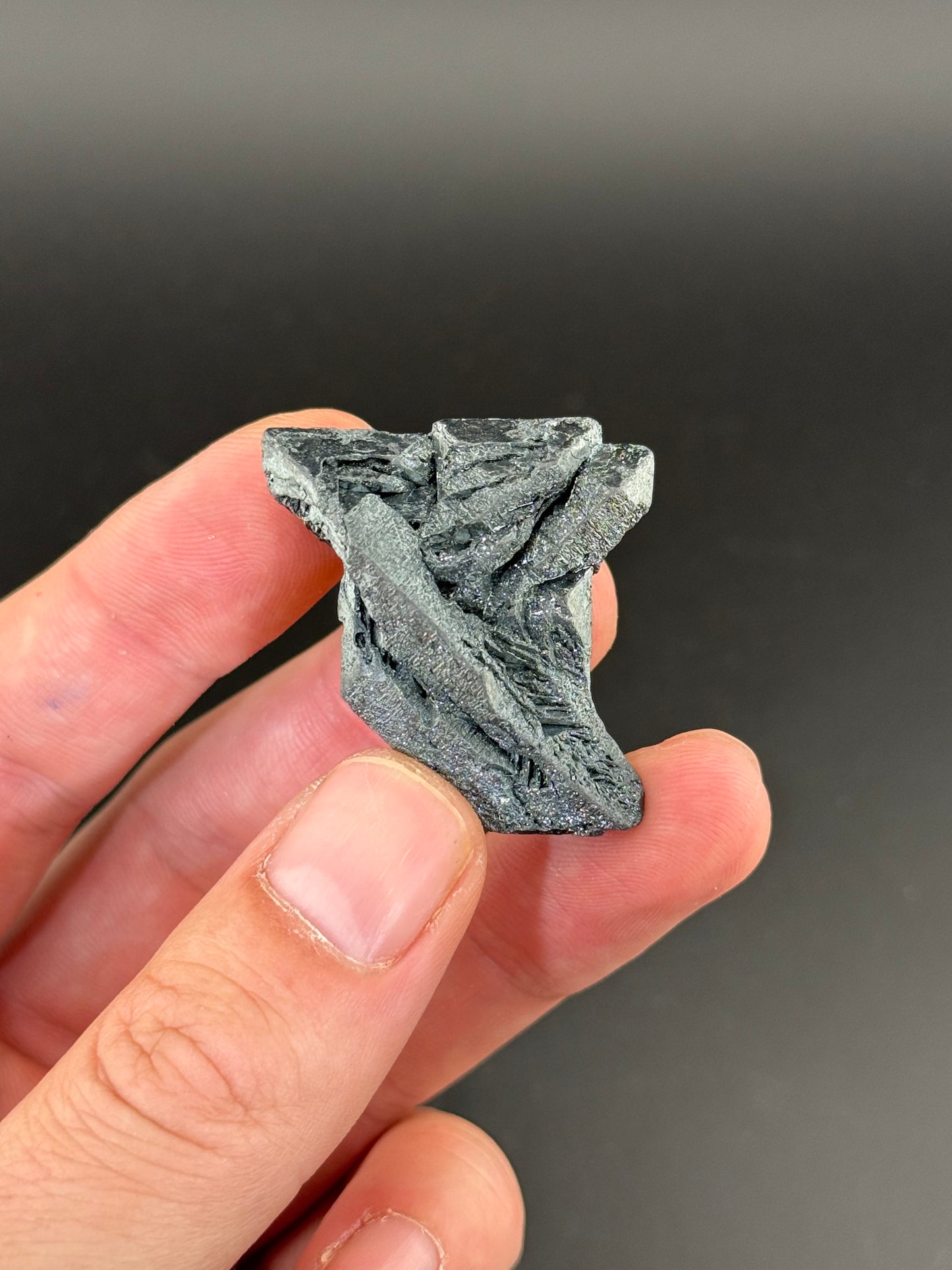 Hematite pseudomorph after Magnetite , Payún Matrú Volcano, Agua Escondida Dist., Malargüe Dept., Mendoza Prov., Argentina