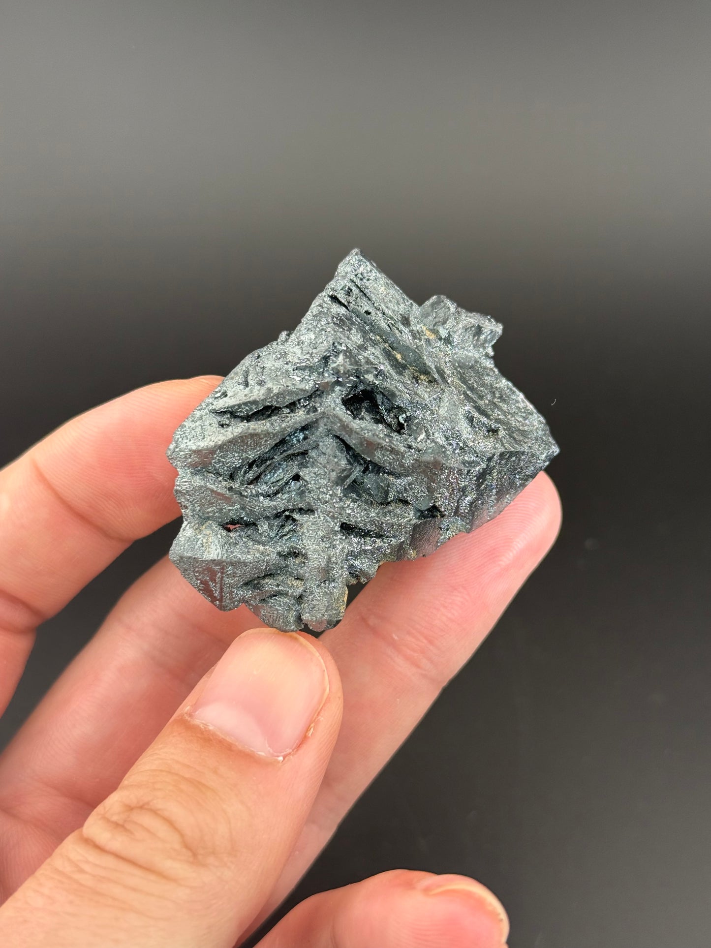 Hematite pseudomorph after Magnetite, Payún Matrú Volcano, Agua Escondida Dist., Malargüe Dept., Mendoza Prov., Argentina