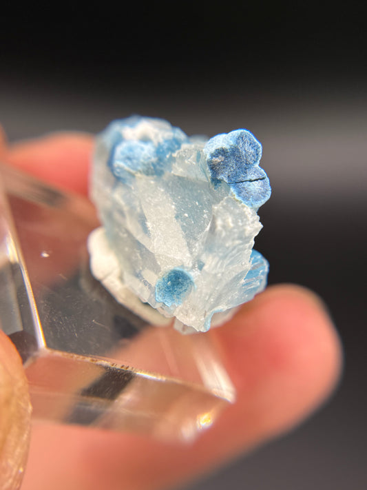 Shattuckite and Calcite, Kunene Region, Namibia