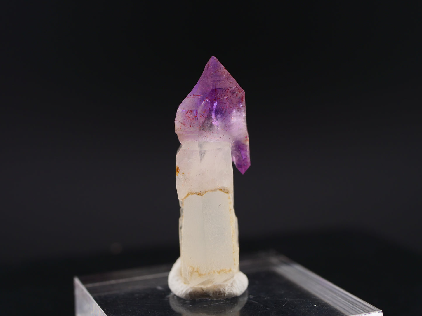 Amethyst Scepter with Hematite, Denny Mountain, King Co., Washington, USA