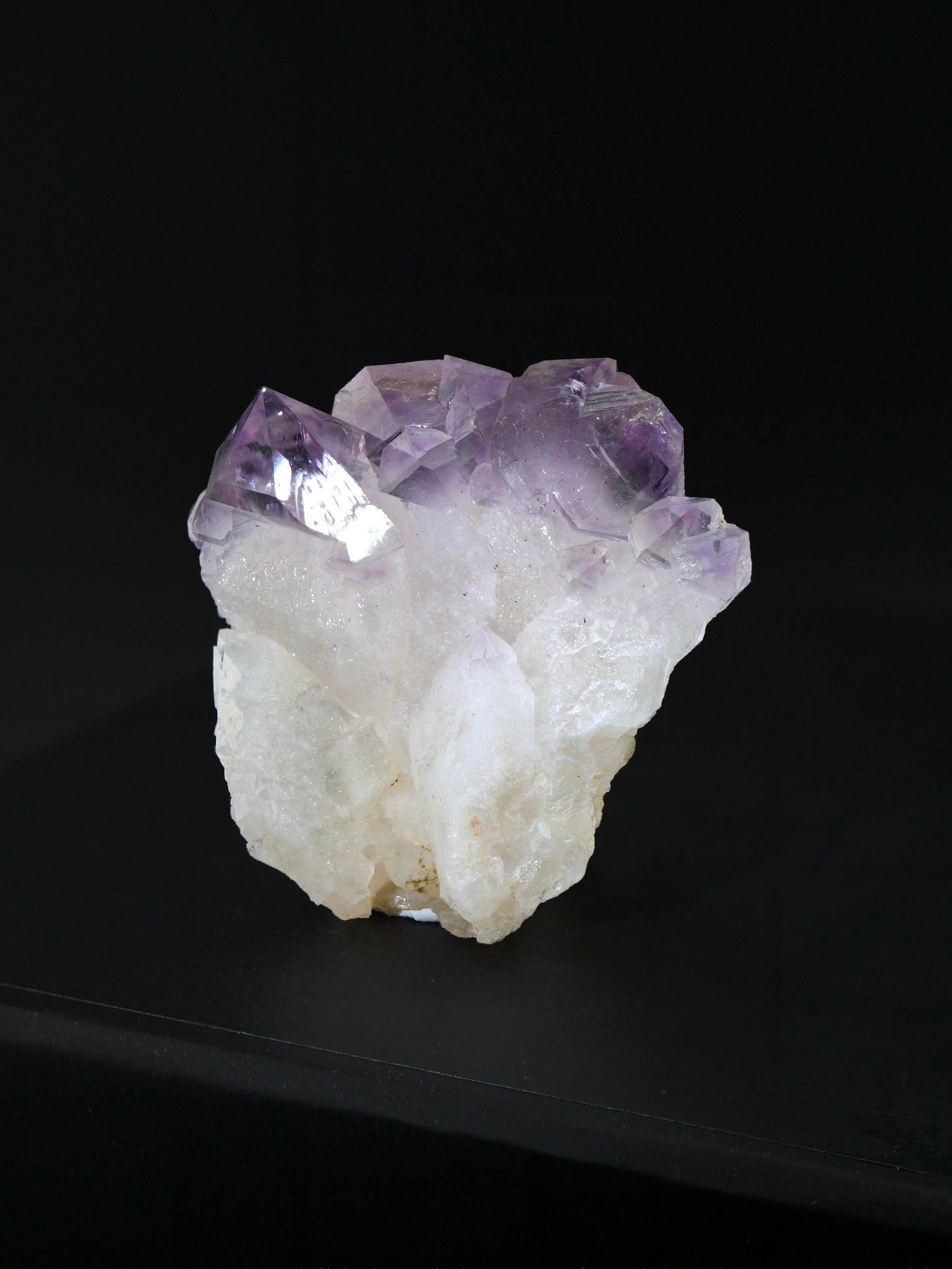Amethyst Scepter Japan Law Twin, Marovoalavo Mine, Andilamena, Madagascar