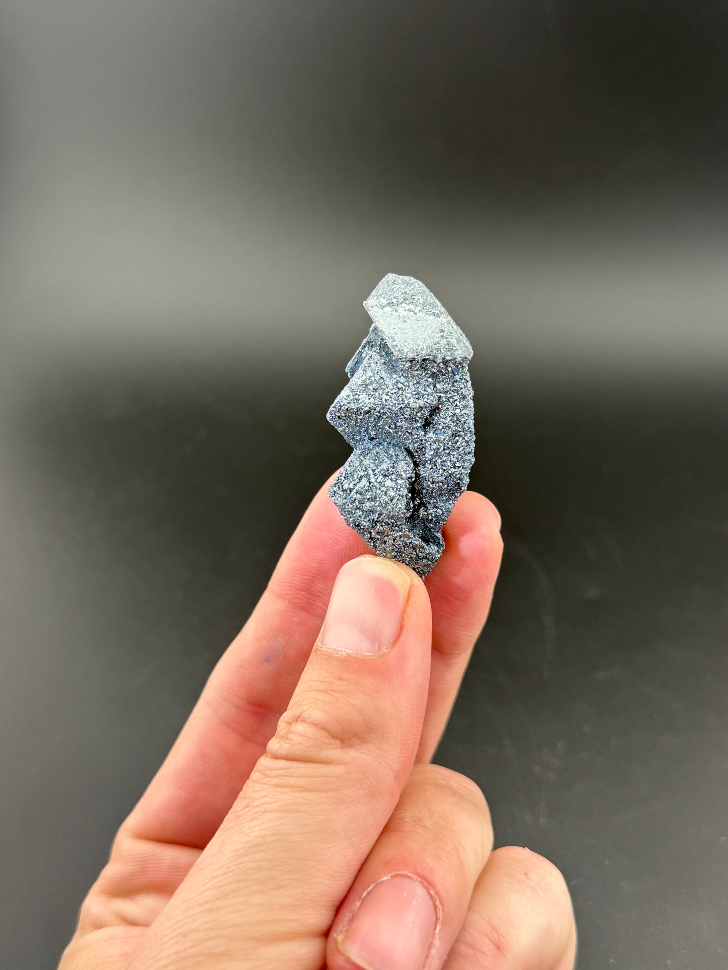 Hematite pseudomorph after Magnetite , Payún Matrú Volcano, Agua Escondida Dist., Malargüe Dept., Mendoza Prov., Argentina