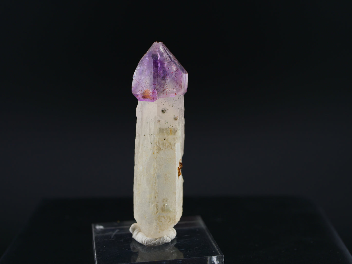 Amethyst Scepter with Hematite, Denny Mountain, King Co., Washington, USA
