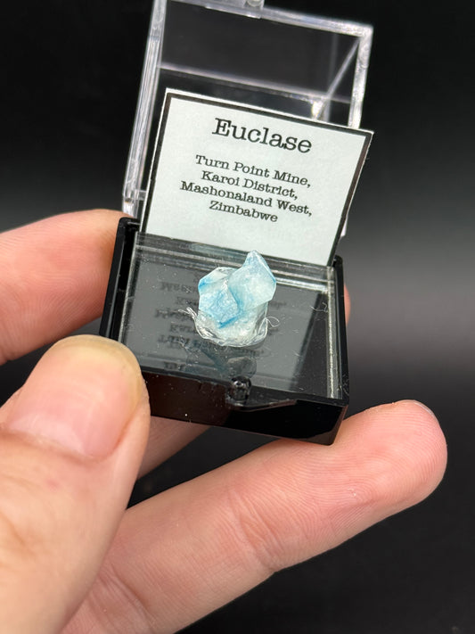 Euclase, Turn Point Mine, Karoi District, Mashonaland West, Zimbabwe