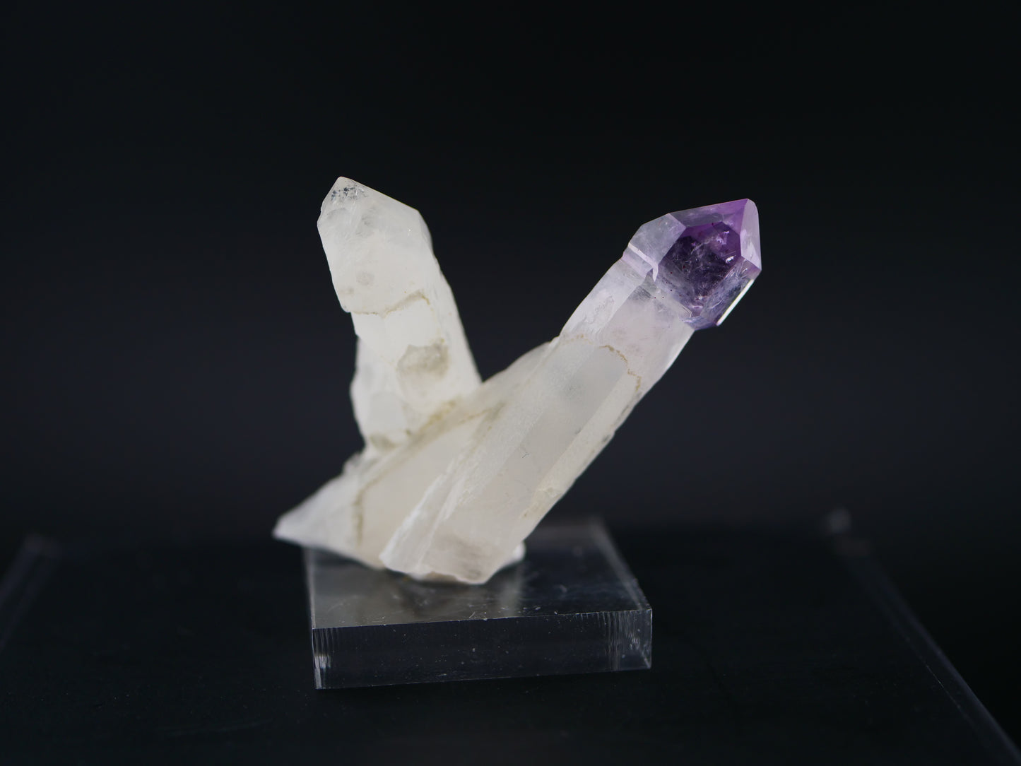 Amethyst Scepter with Hematite, Denny Mountain, King Co., Washington, US