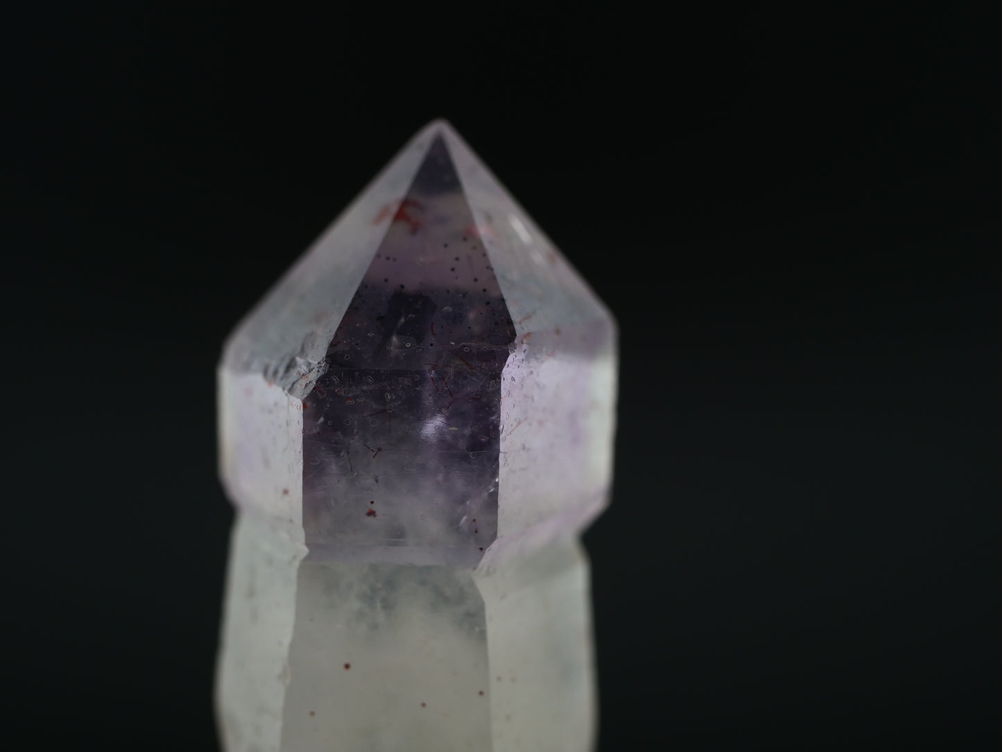 Amethyst Scepter with Hematite, Denny Mountain, King Co., Washington, USA