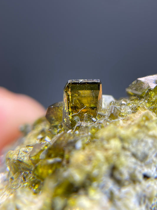 Vesuvianite, Valle d'Aosta, Italy