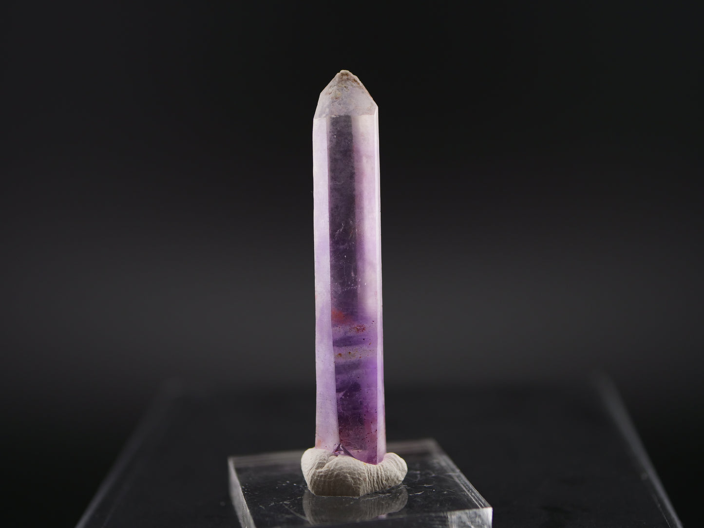 Amethyst with Hematite, Denny Mountain, King Co., Washington, US