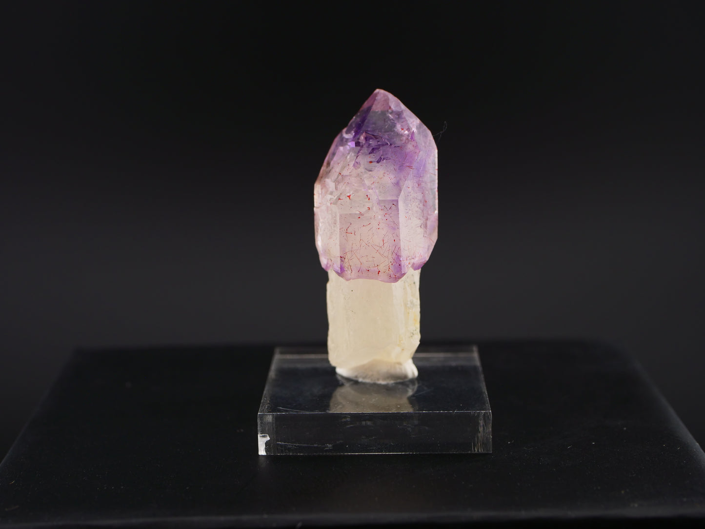 Amethyst Scepter with Hematite, Denny Mountain, King Co., Washington, USA