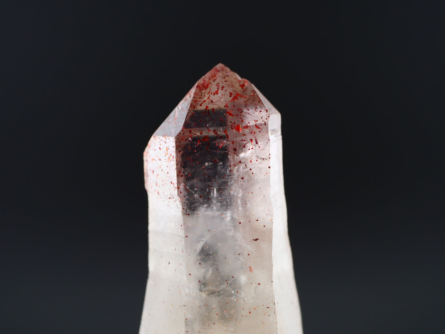 Quartz with Hematite, Denny Mountain, King Co., Washington, USA