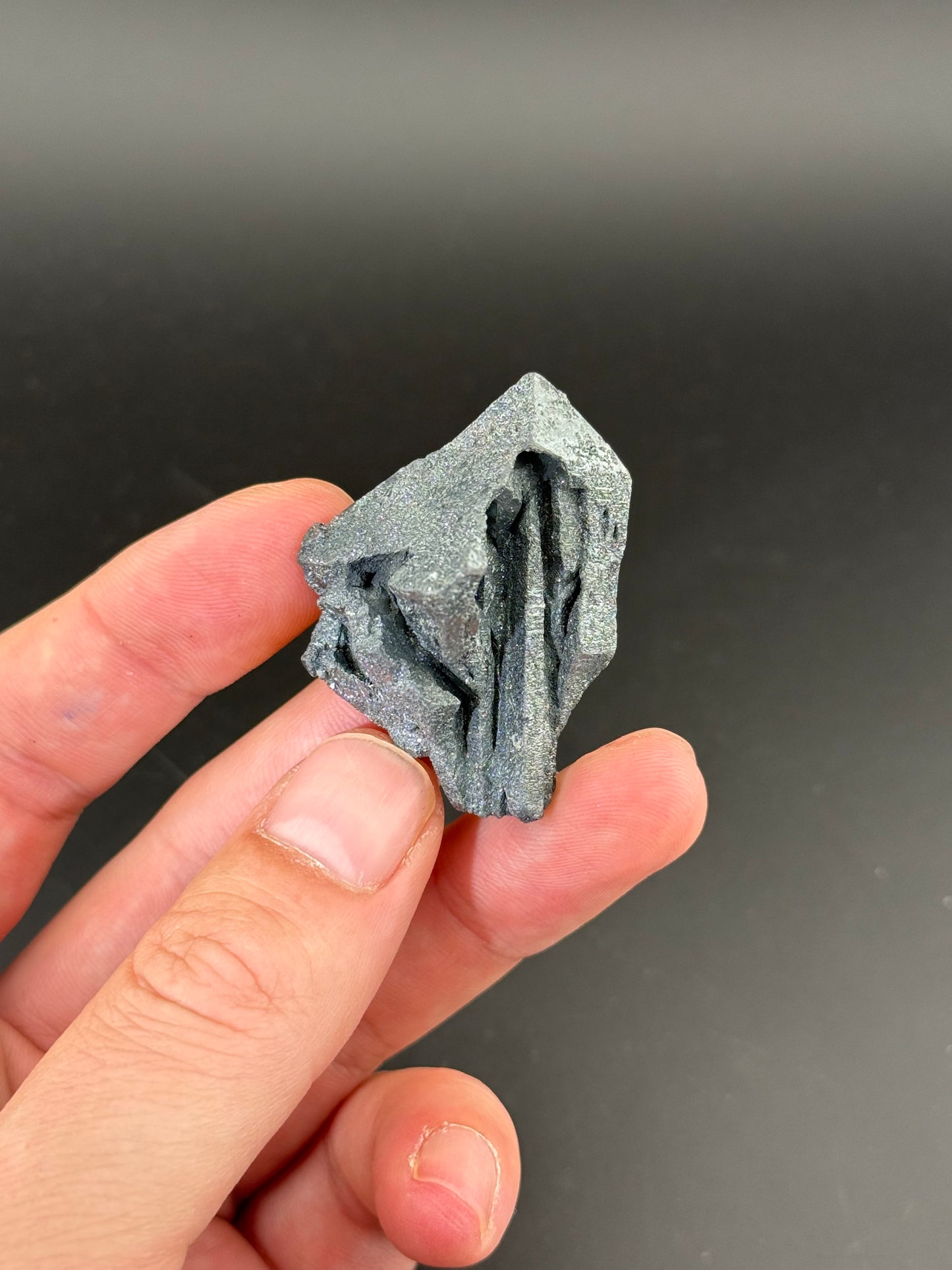 Hematite pseudomorph after Magnetite , Payún Matrú Volcano, Agua Escondida Dist., Malargüe Dept., Mendoza Prov., Argentina
