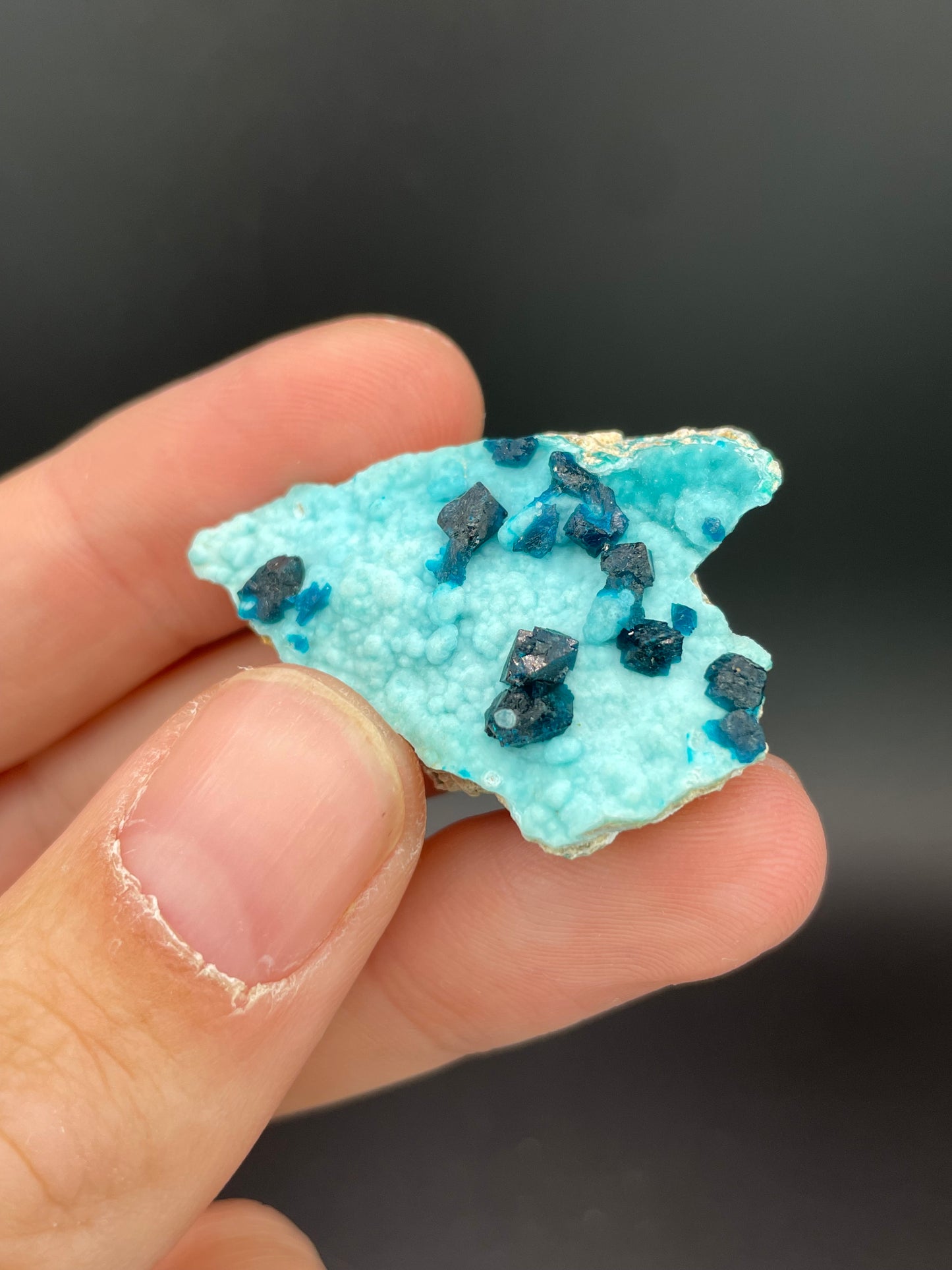 Veszelyite and Hemimorphite, Palabanda, M’Fouti District, Republic of Congo