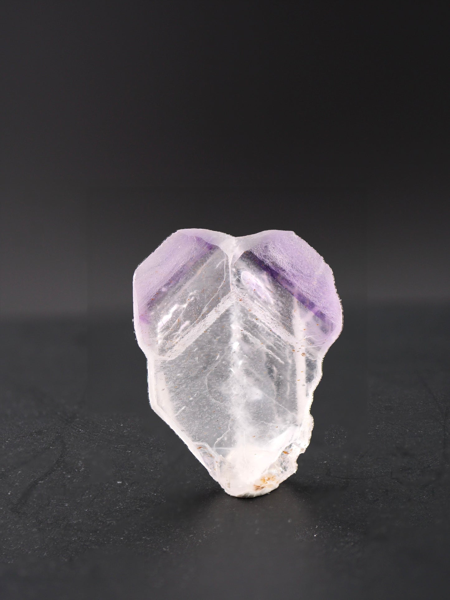 Amethyst Scepter Japan Law Twin, Marovoalavo Mine, Andilamena, Madagascar