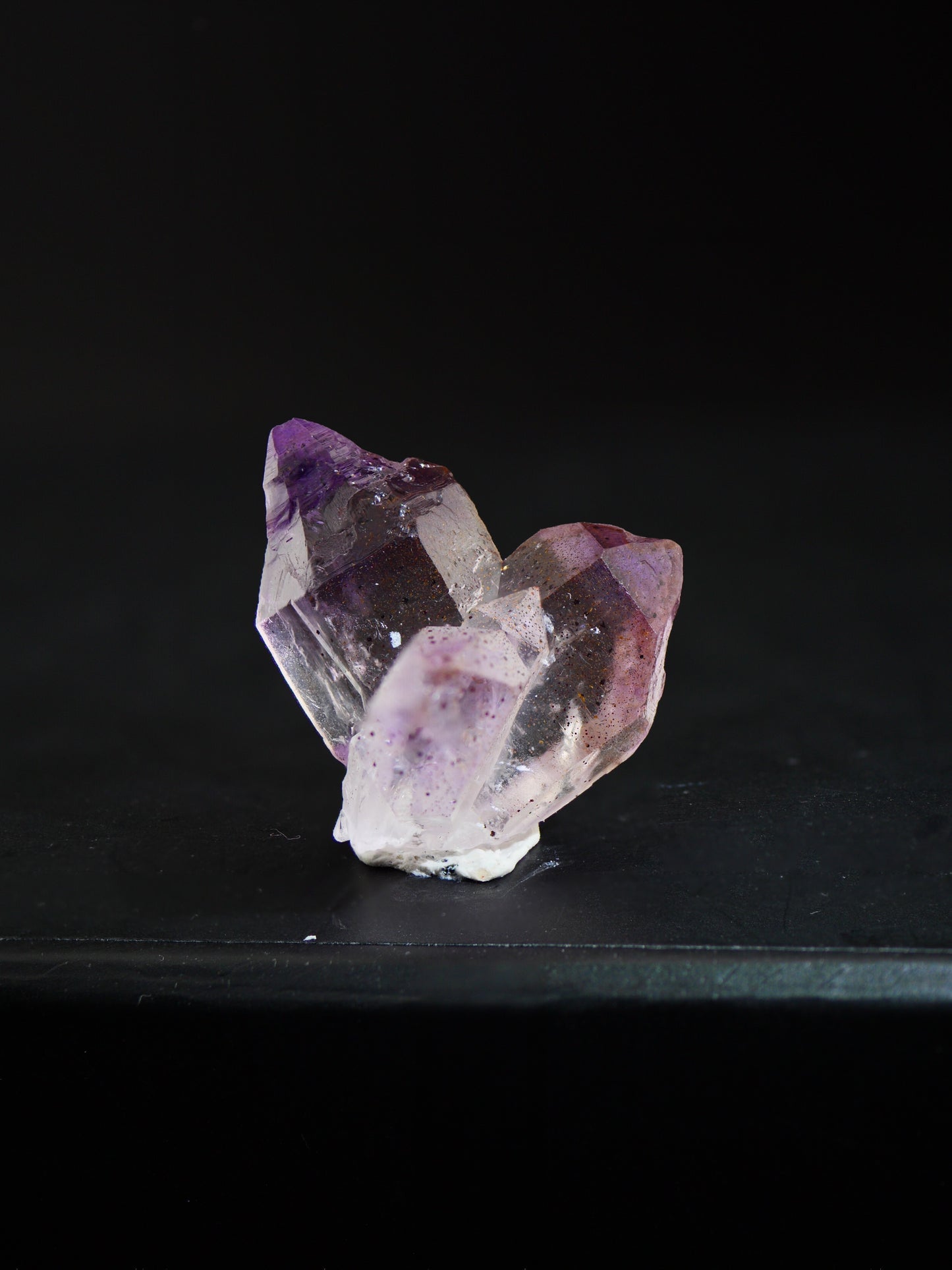 Amethyst double Japan Law Twin, Marovoalavo Mine, Andilamena, Madagascar