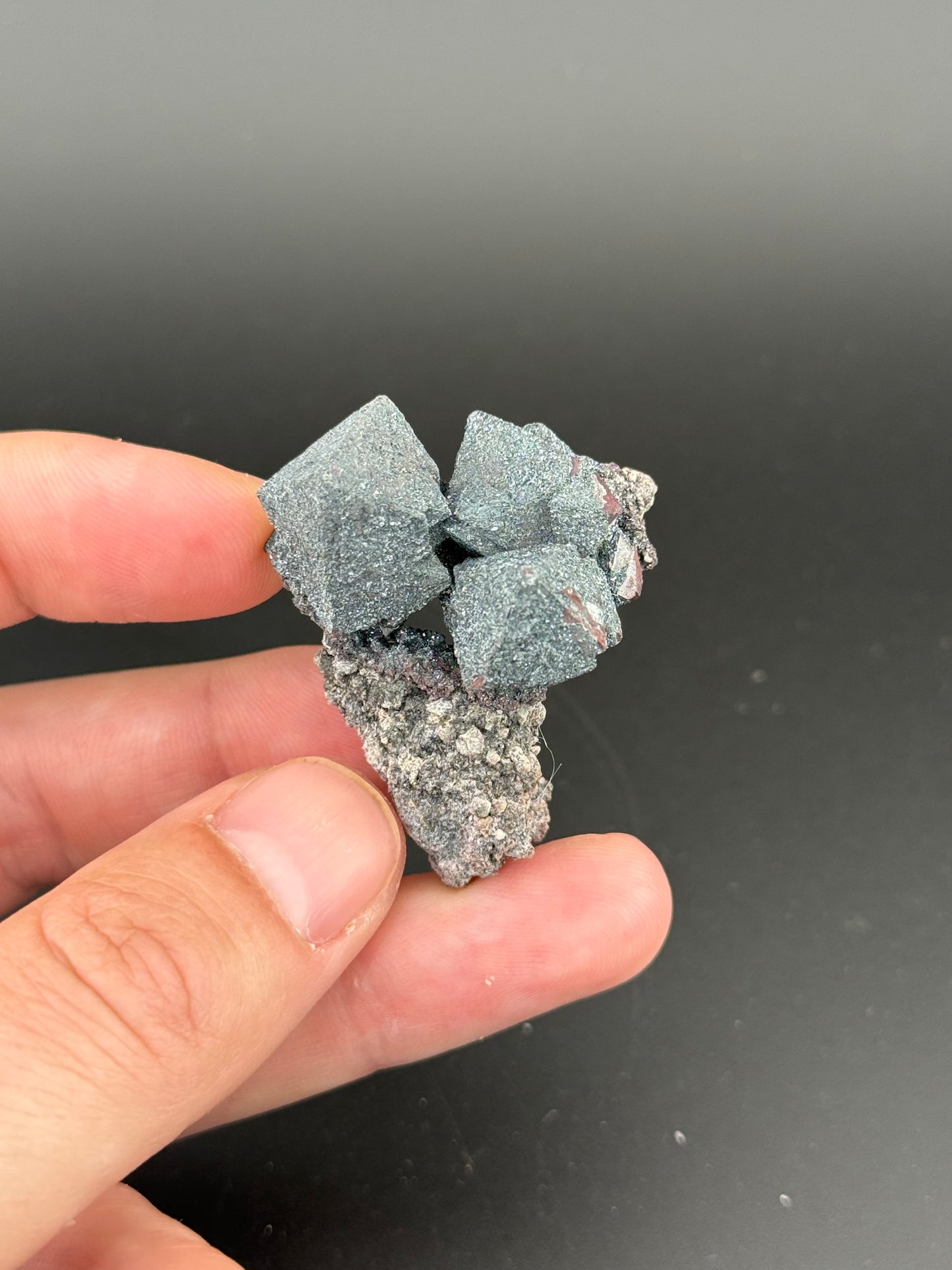 Hematite pseudomorph after Magnetite , Payún Matrú Volcano, Agua Escondida Dist., Malargüe Dept., Mendoza Prov., Argentina