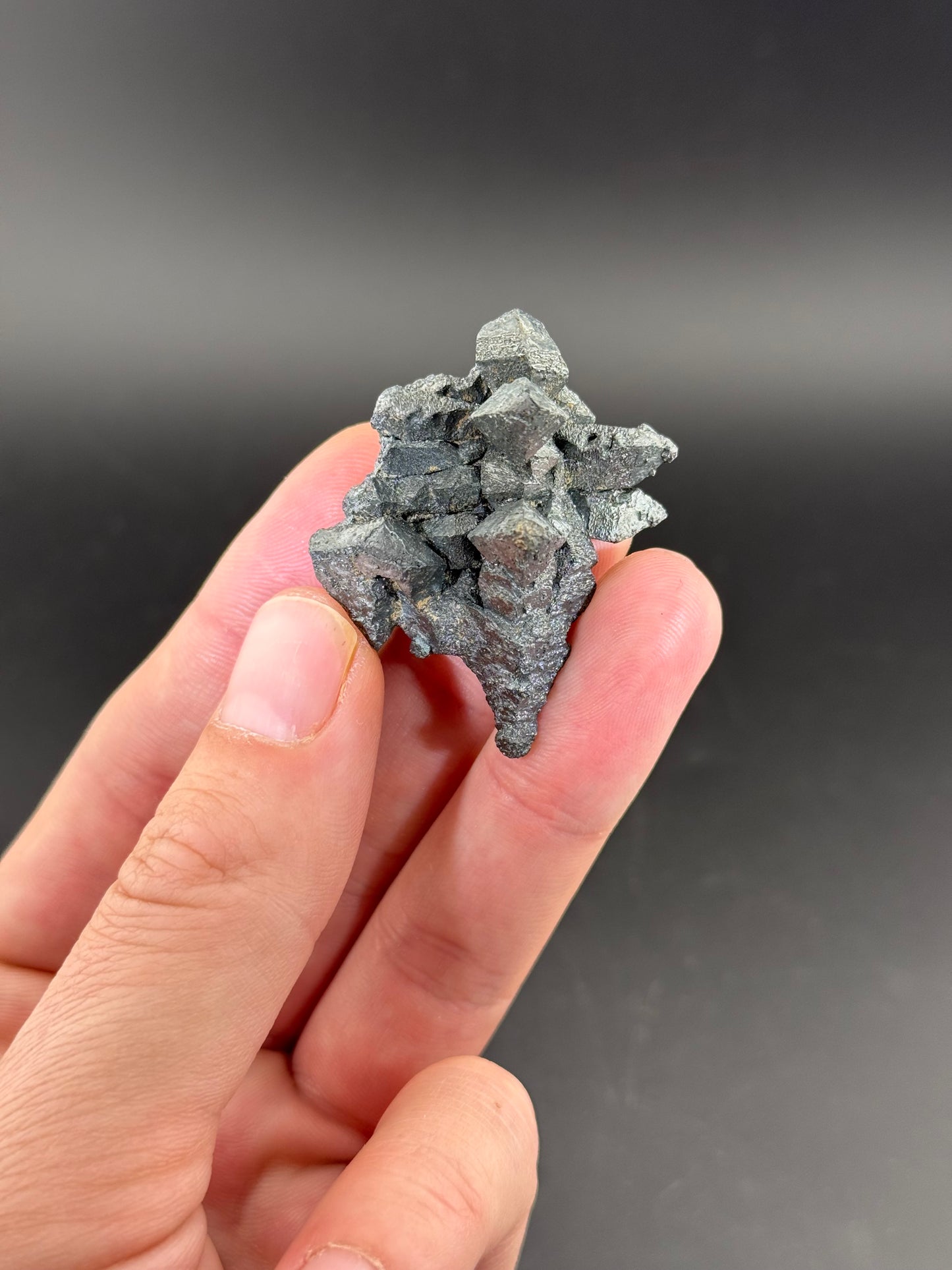 Hematite pseudomorph after Magnetite , Payún Matrú Volcano, Agua Escondida Dist., Malargüe Dept., Mendoza Prov., Argentina
