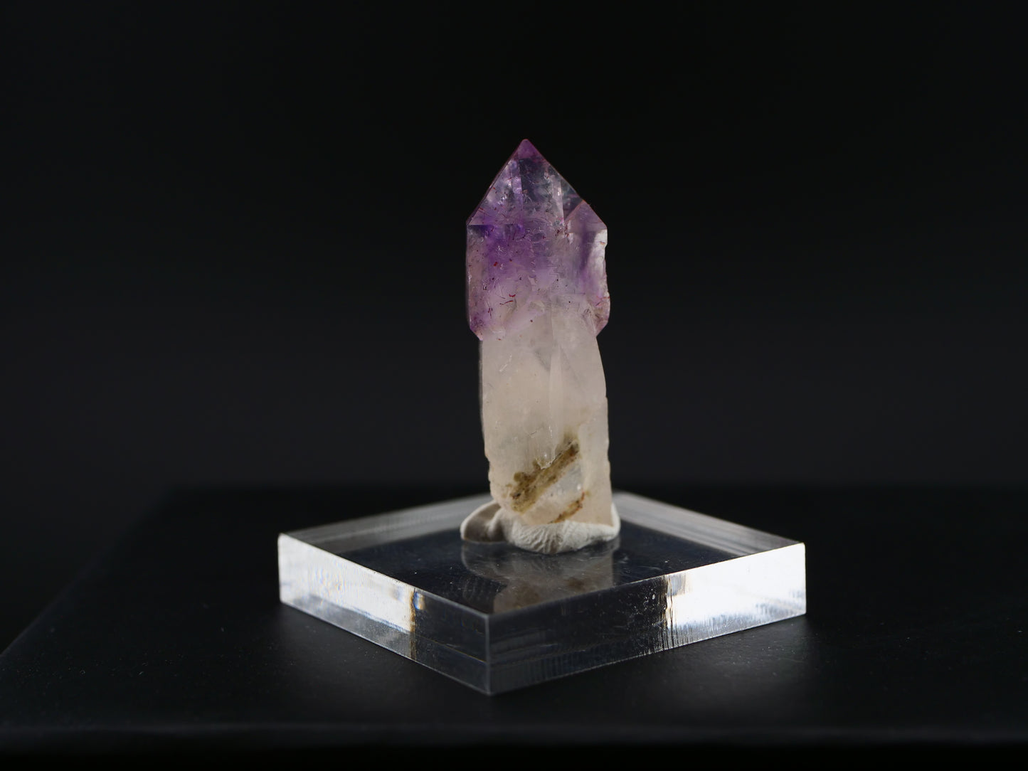 Amethyst Scepter with Hematite, Denny Mountain, King Co., Washington, USA
