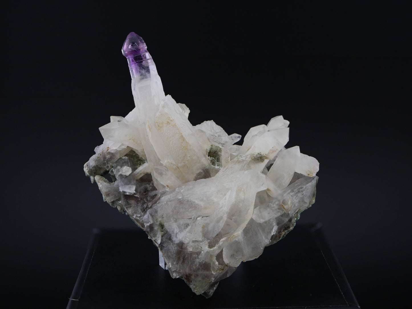 Amethyst Scepter with Hematite, Denny Mountain, King Co., Washington, US