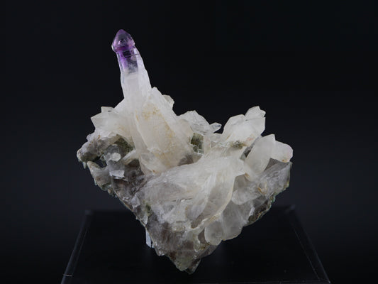 Amethyst Scepter with Hematite, Denny Mountain, King Co., Washington, US