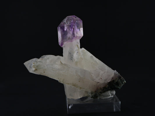 Amethyst Scepter with Hematite, Denny Mountain, King Co., Washington, US