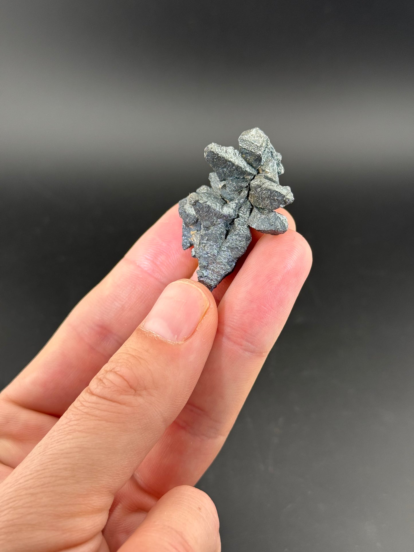 Hematite pseudomorph after Magnetite , Payún Matrú Volcano, Agua Escondida Dist., Malargüe Dept., Mendoza Prov., Argentina
