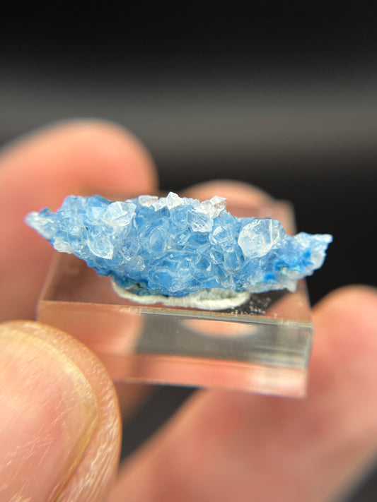 Shattuckite in Quartz, Kunene Region, Namibia