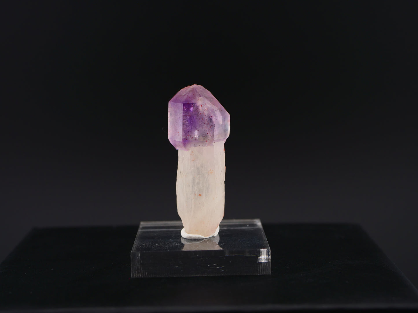 Amethyst Scepter with Hematite, Denny Mountain, King Co., Washington, USA