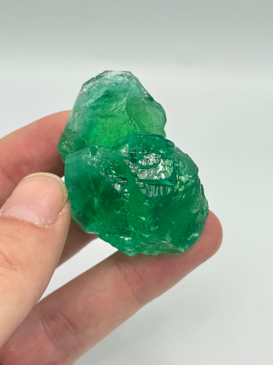 Fluorite, Milpo mine, Atacocha, Pasco Prov., Peru
