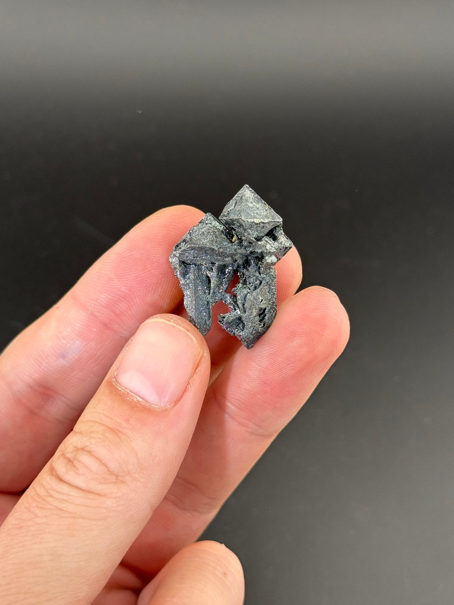 Hematite pseudomorph after Magnetite , Payún Matrú Volcano, Agua Escondida Dist., Malargüe Dept., Mendoza Prov., Argentina