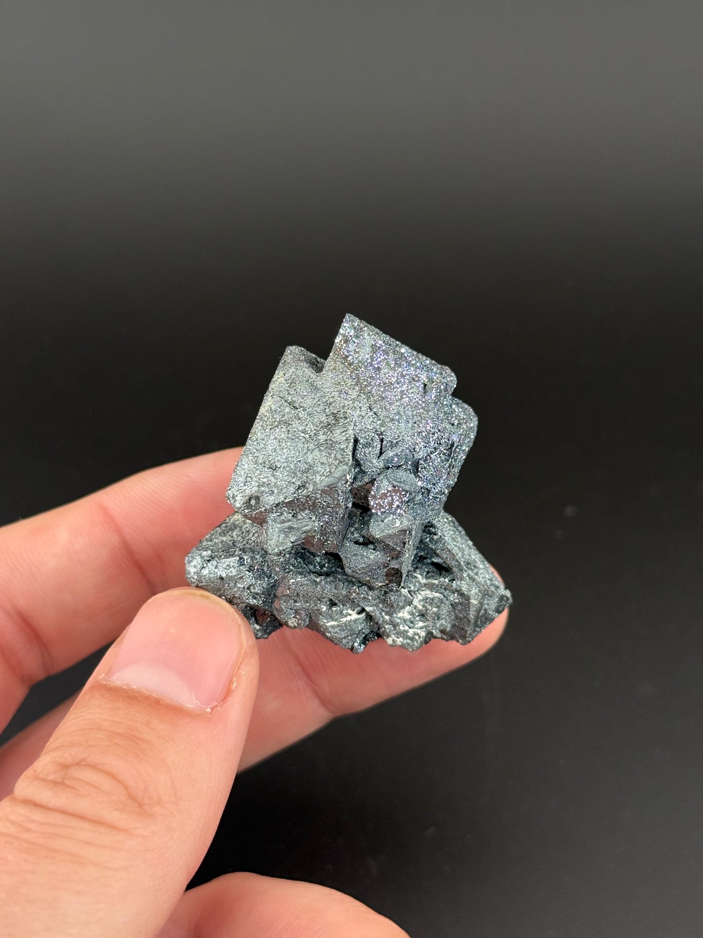 Hematite pseudomorph after Magnetite, Payún Matrú Volcano, Agua Escondida Dist., Malargüe Dept., Mendoza Prov., Argentina