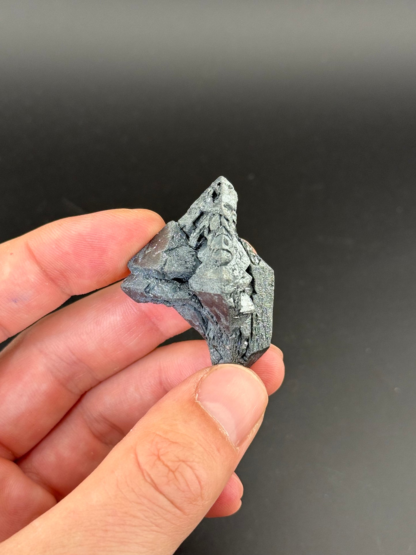 Hematite pseudomorph after Magnetite , Payún Matrú Volcano, Agua Escondida Dist., Malargüe Dept., Mendoza Prov., Argentina