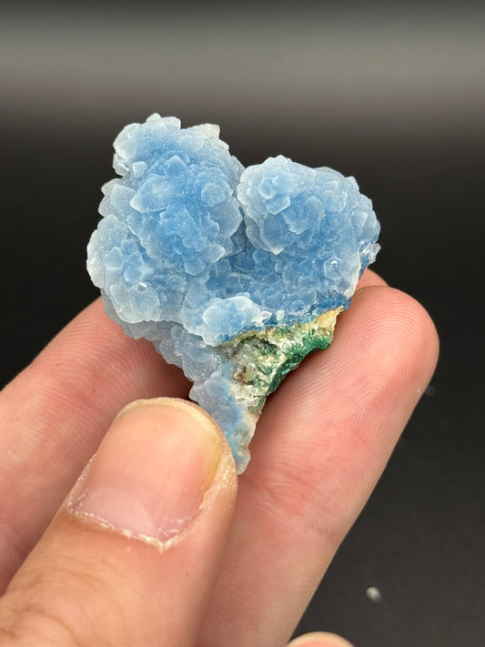 Shattuckite in Quartz, Kunene Region, Namibia