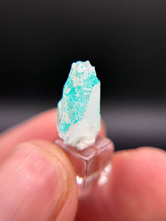 Dioptase and Quartz, Kunene Region, Namibia