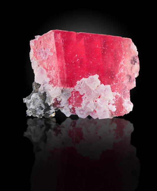 Rhodochrosite and Fluorite, Sweet Home Mine, Alma, Colorado