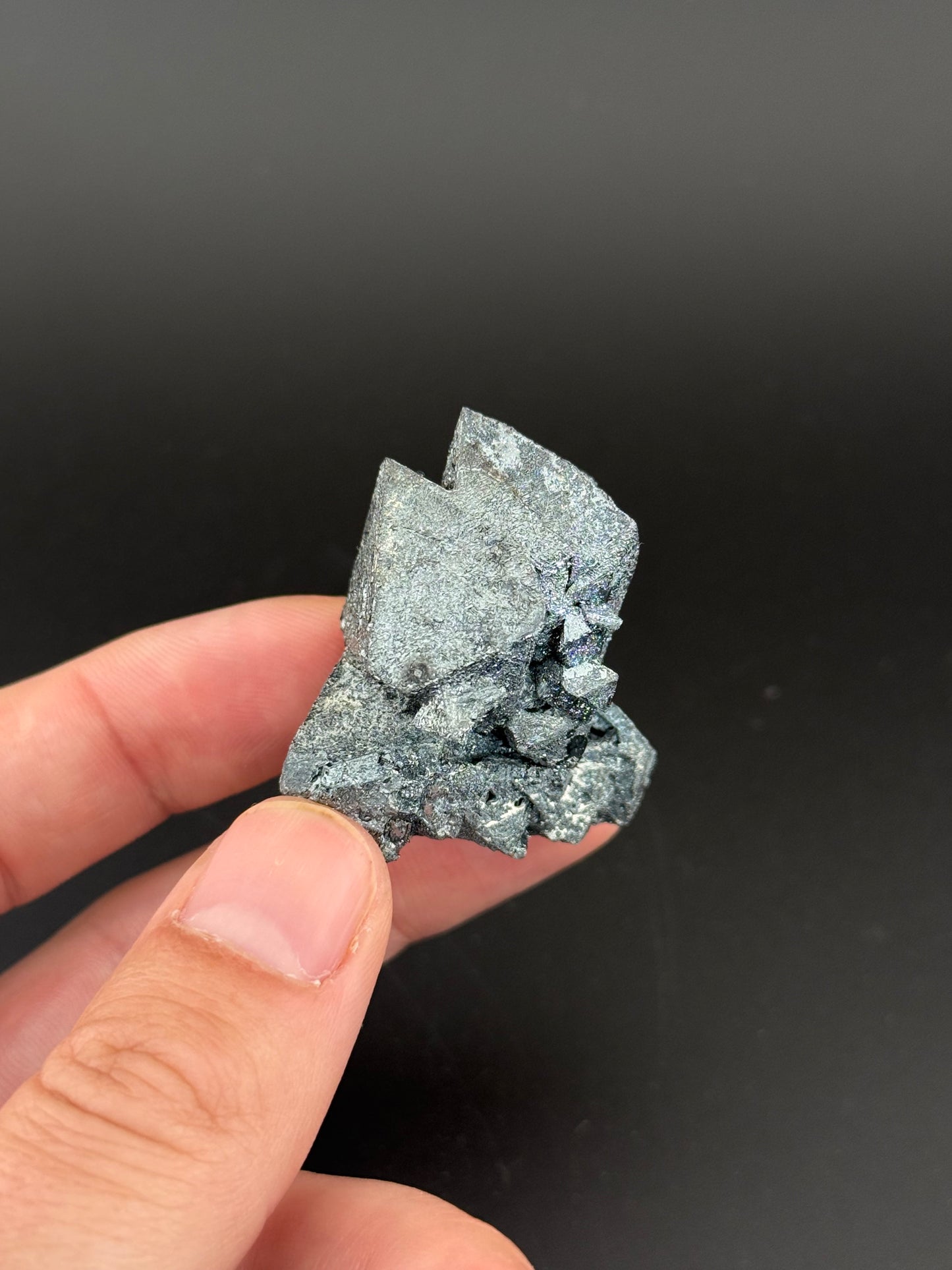 Hematite pseudomorph after Magnetite, Payún Matrú Volcano, Agua Escondida Dist., Malargüe Dept., Mendoza Prov., Argentina
