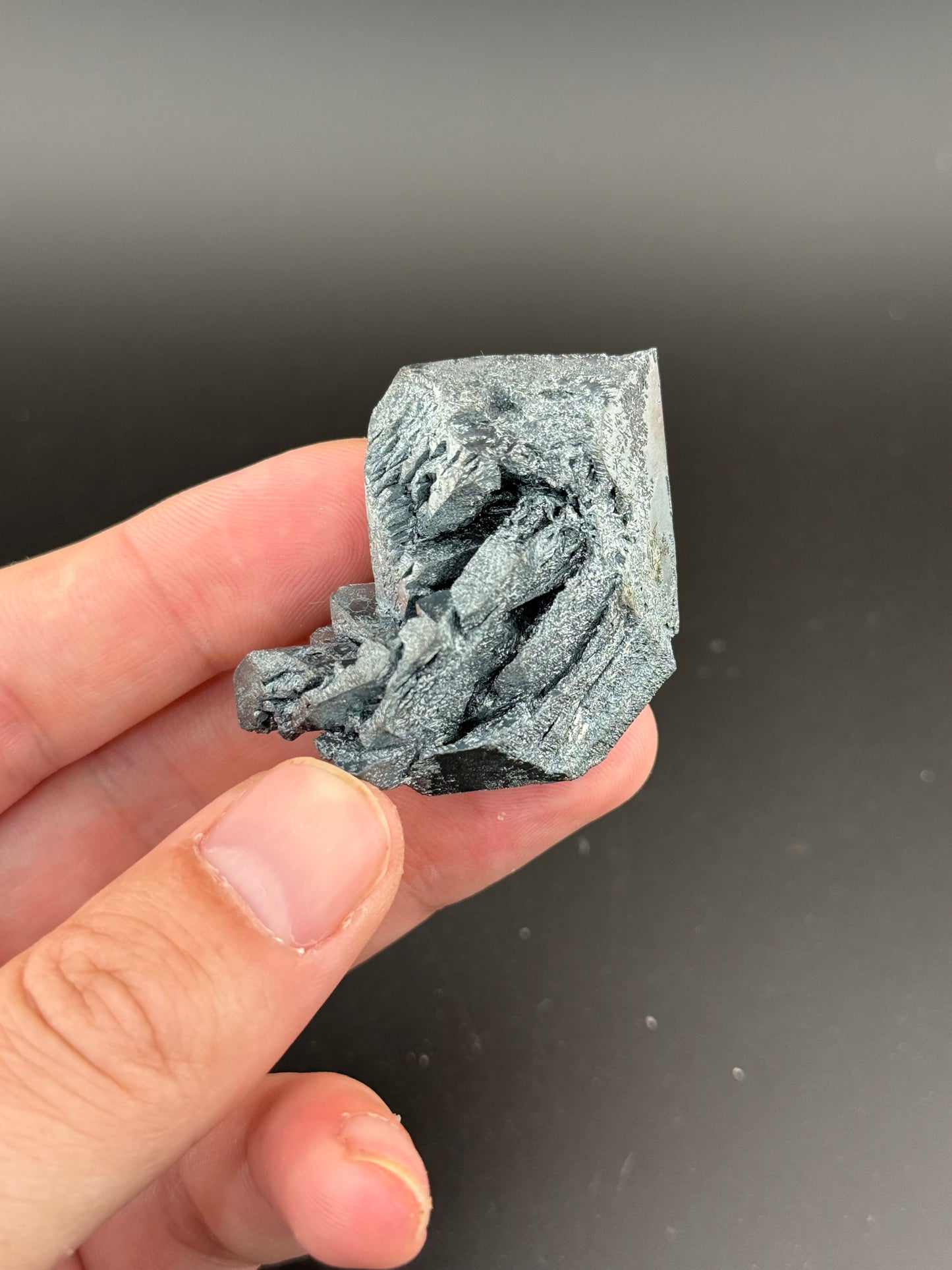Hematite pseudomorph after Magnetite , Payún Matrú Volcano, Agua Escondida Dist., Malargüe Dept., Mendoza Prov., Argentina